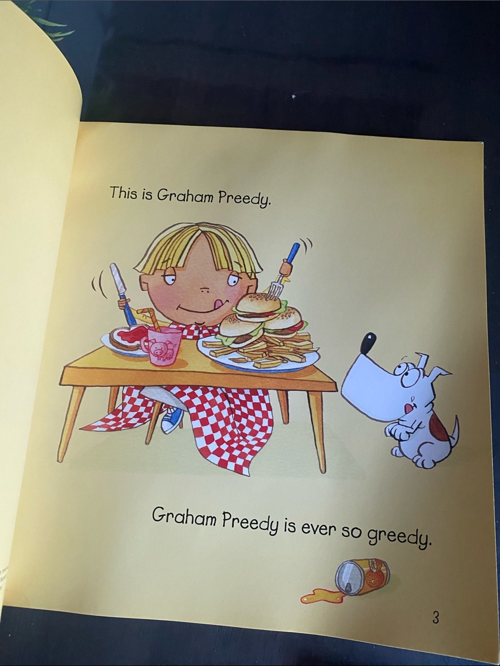 Don't Be Greedy, Graham a Cautionary Tale Book Usborne story - Picture 3 of 7